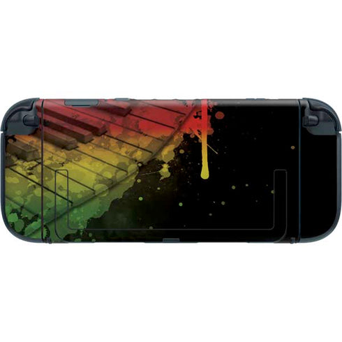 Rasta Color Keys Nintendo Switch 2 (2025) with Joy-Con Skin